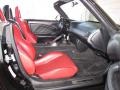 Black/Red Leather Interior Photo for 2000 Honda S2000 #45900724