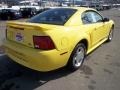 2003 Zinc Yellow Ford Mustang V6 Coupe  photo #5