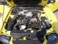 2003 Zinc Yellow Ford Mustang V6 Coupe  photo #25