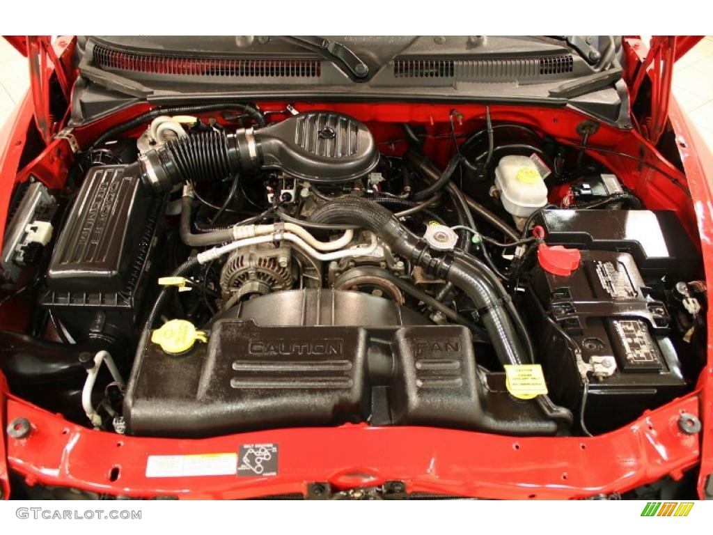 2003 Dodge Dakota Sport Club Cab 3.9 Liter OHV 12-Valve V6 Engine Photo #45901868