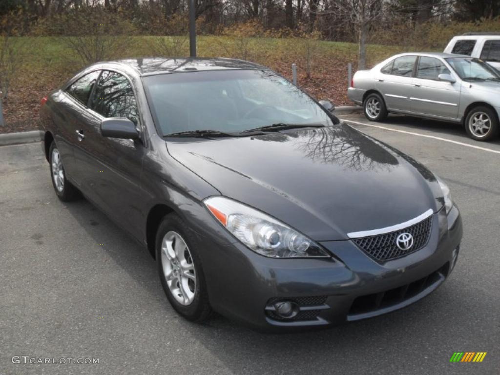 2007 Solara SE Coupe - Magnetic Gray Metallic / Dark Stone photo #5