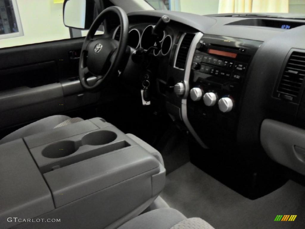 2010 Tundra Double Cab - Slate Gray Metallic / Graphite Gray photo #22