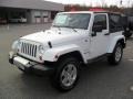 2011 Bright White Jeep Wrangler Sahara 4x4  photo #1