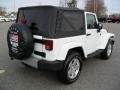 2011 Bright White Jeep Wrangler Sahara 4x4  photo #4