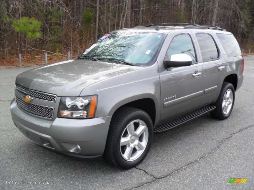 2007 Tahoe LTZ 4x4 - Graystone Metallic / Dark Titanium/Light Titanium photo #1