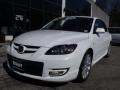 2008 Crystal White Pearl Mica Mazda MAZDA3 MAZDASPEED Grand Touring  photo #1