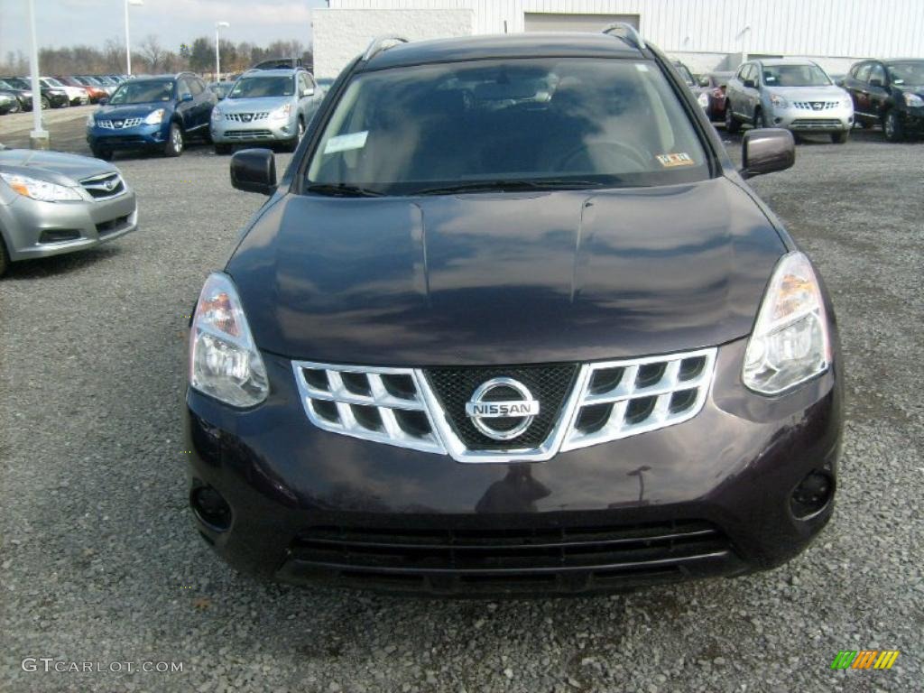 2011 Rogue SV AWD - Black Amethyst / Black photo #11