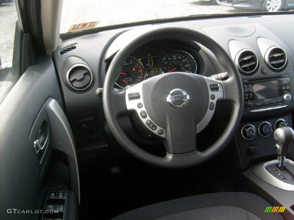 2011 Rogue SV AWD - Black Amethyst / Black photo #15