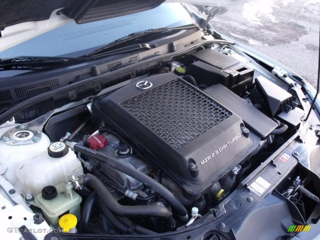 2008 Mazda MAZDA3 MAZDASPEED Grand Touring 2.3 Liter GDI Turbocharged DOHC 16-Valve Inline 4 Cylinder Engine Photo #45904643