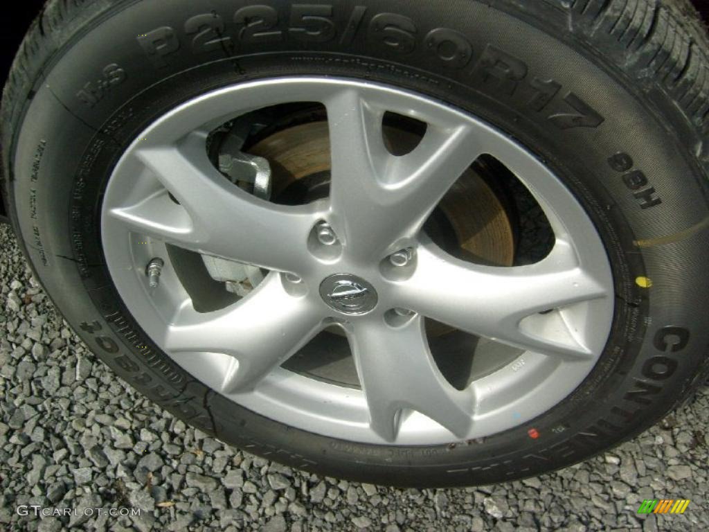 2011 Rogue SV AWD - Wicked Black / Black photo #11