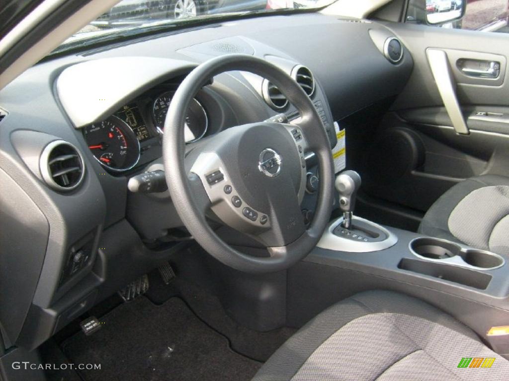 2011 Rogue SV AWD - Wicked Black / Black photo #12