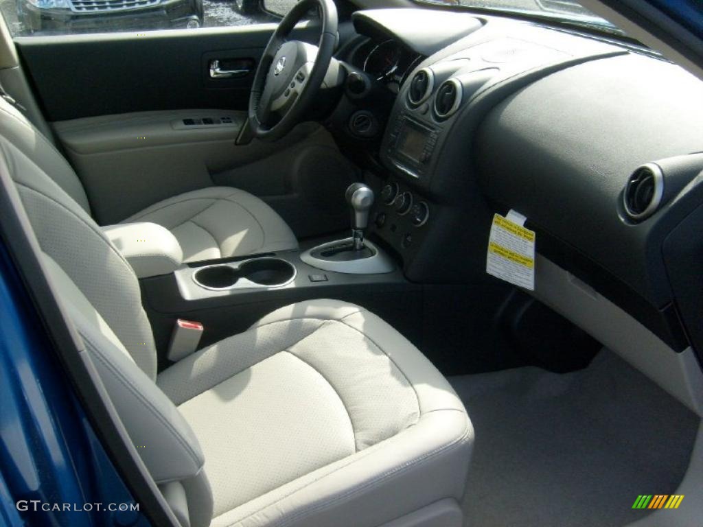 2011 Rogue SL AWD - Indigo Blue Metallic / Gray photo #3