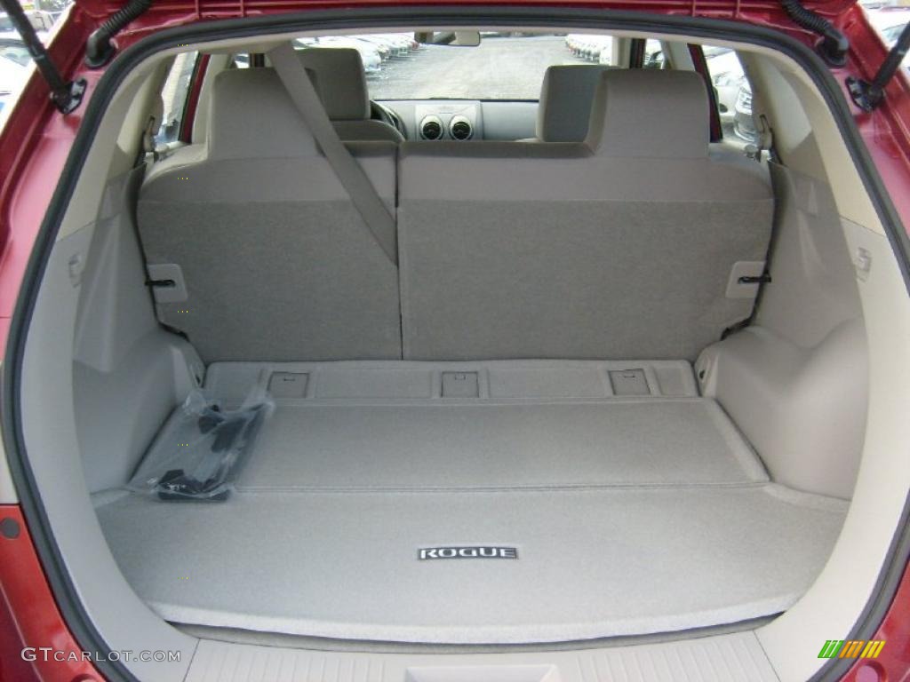 2011 Nissan Rogue S AWD Trunk Photo #45904820