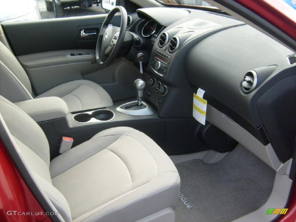 Gray Interior 2011 Nissan Rogue S AWD Photo #45904826
