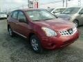 2011 Cayenne Red Nissan Rogue S AWD  photo #9