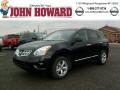 2011 Wicked Black Nissan Rogue SV AWD  photo #1