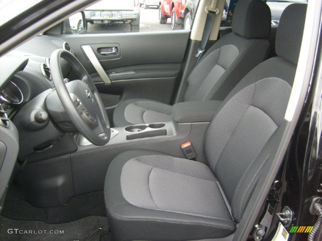 2011 Rogue SV AWD - Wicked Black / Black photo #3