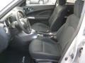 Black/Silver Trim 2011 Nissan Juke SV AWD Interior Color