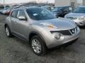 Chrome Silver 2011 Nissan Juke SV AWD Exterior