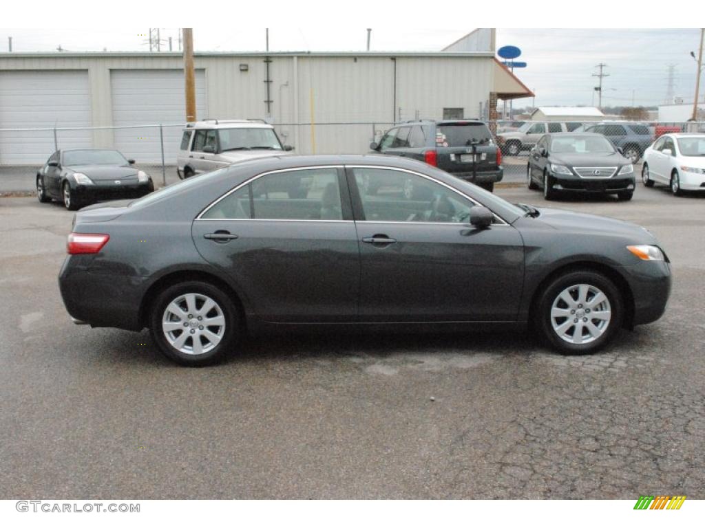 2008 Camry XLE V6 - Magnetic Gray Metallic / Bisque photo #6