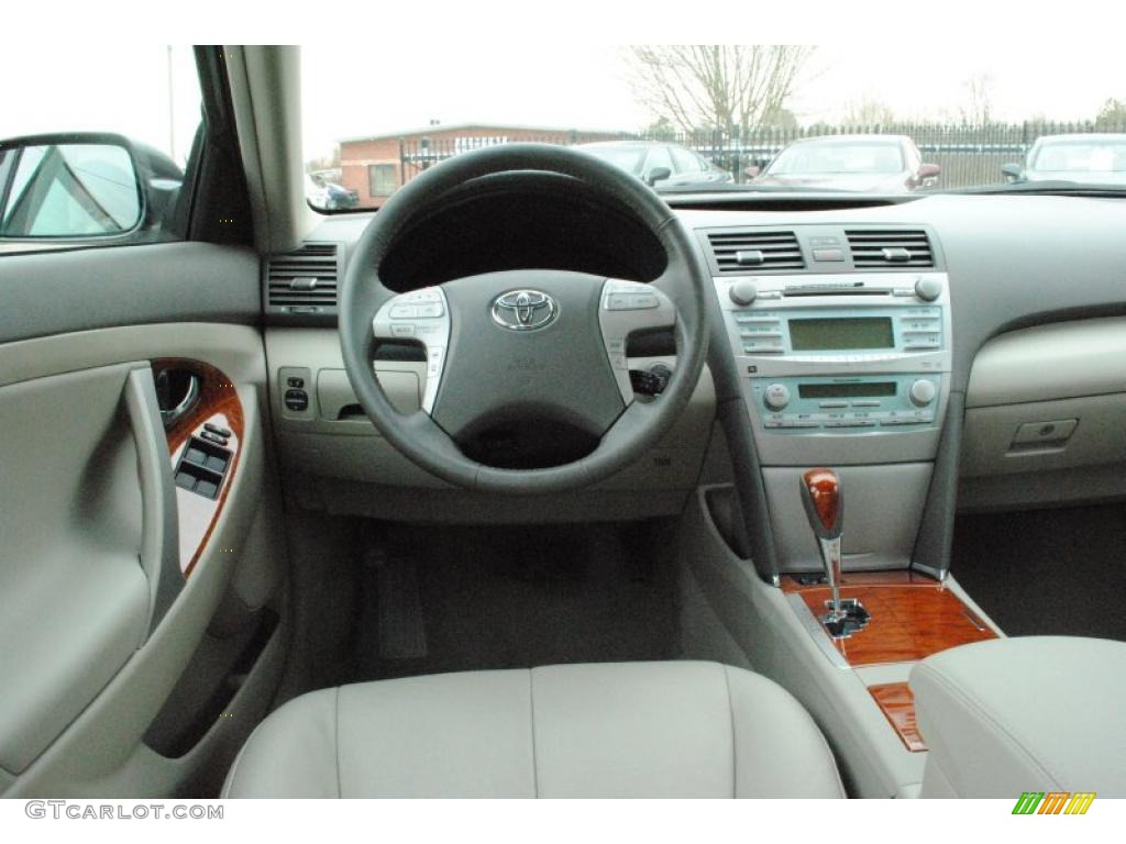 2008 Camry XLE V6 - Magnetic Gray Metallic / Bisque photo #13