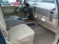  2011 Titan SL Crew Cab 4x4 Almond Interior
