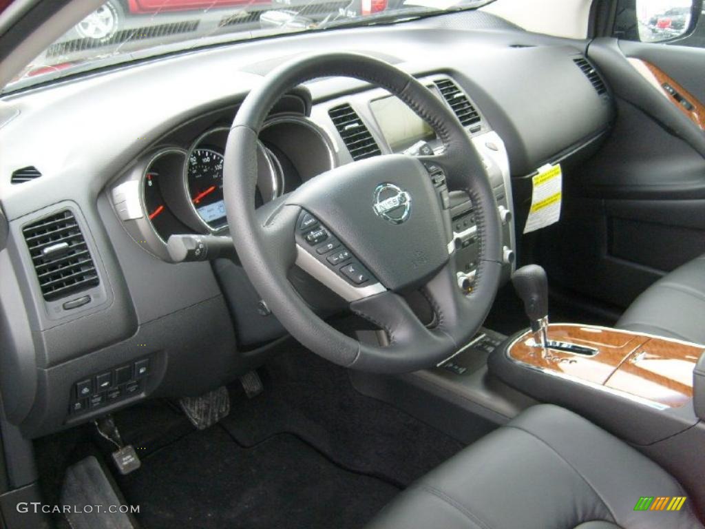 Black Interior 2011 Nissan Murano LE AWD Photo #45905609