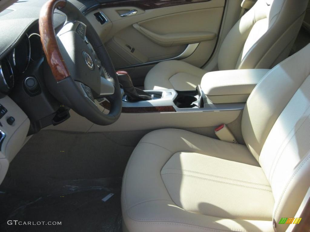 Cashmere/Cocoa Interior 2011 Cadillac CTS 4 3.0 AWD Sedan Photo #45906134