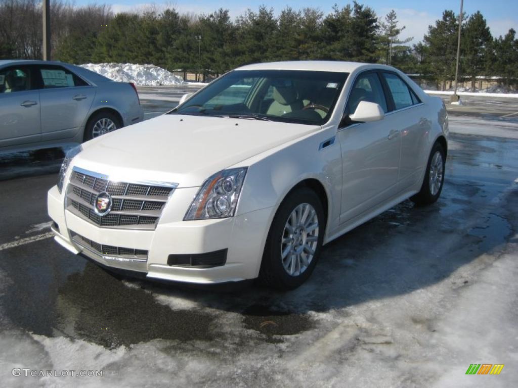 White Diamond Tricoat 2011 Cadillac CTS 4 3.0 AWD Sedan Exterior Photo #45906155