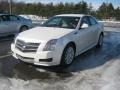 White Diamond Tricoat 2011 Cadillac CTS 4 3.0 AWD Sedan Exterior