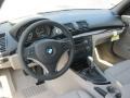 2011 BMW 1 Series Taupe Interior Prime Interior Photo