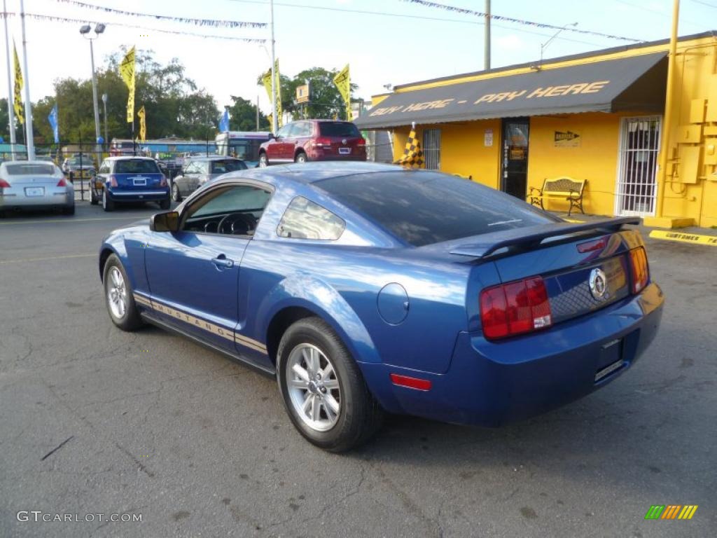 Vista Blue Metallic 2007 Ford Mustang V6 Deluxe Coupe Exterior Photo #45906209