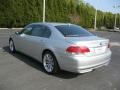 Titanium Silver Metallic 2008 BMW 7 Series 750Li Sedan Exterior