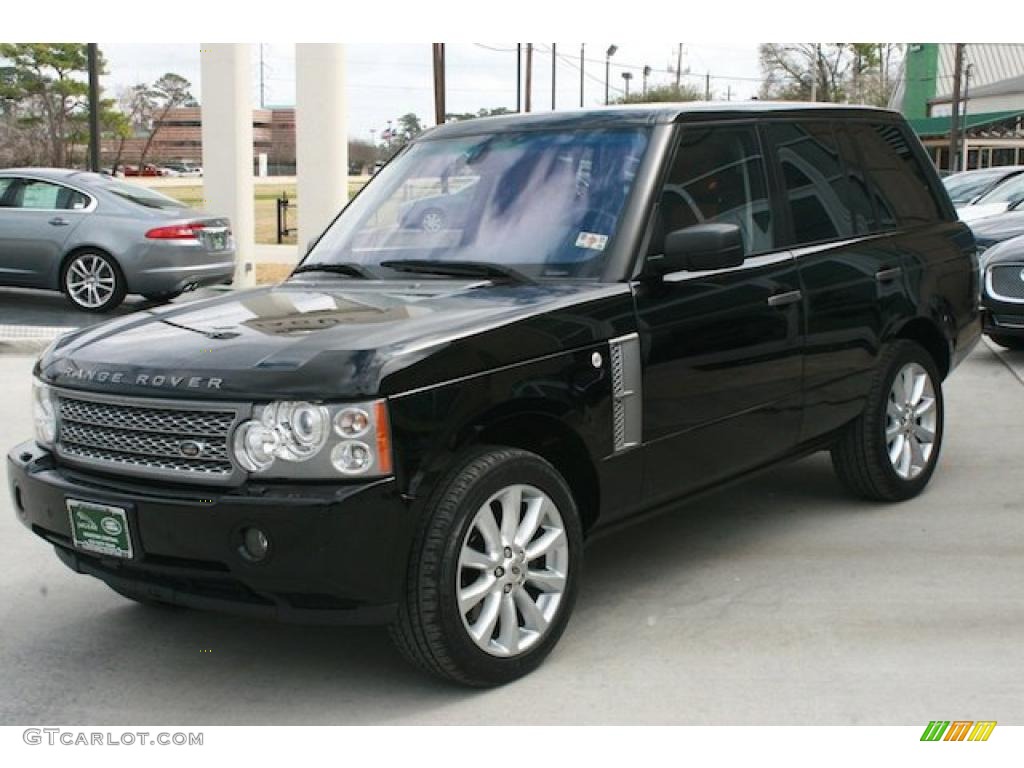 Java Black Pearlescent 2008 Land Rover Range Rover Westminster Supercharged Exterior Photo #45906374