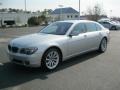 Titanium Silver Metallic 2008 BMW 7 Series 750Li Sedan Exterior