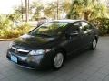 2007 Magnetic Pearl Honda Civic Hybrid Sedan  photo #1