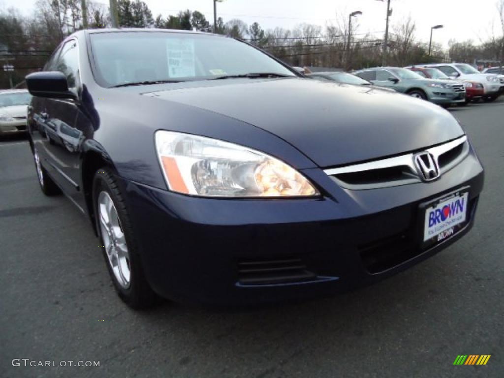 2006 Accord SE Sedan - Royal Blue Pearl / Gray photo #1