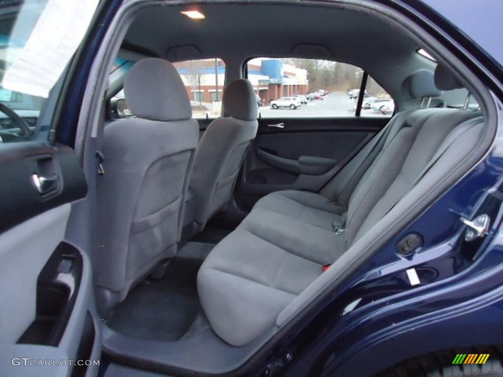 2006 Accord SE Sedan - Royal Blue Pearl / Gray photo #7