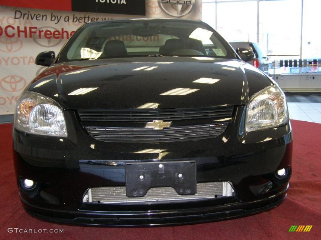 2007 Cobalt SS Supercharged Coupe - Black / Ebony photo #2