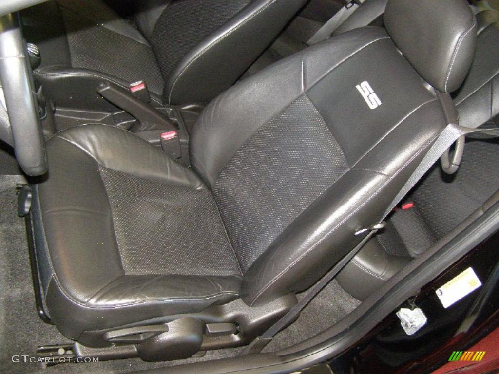 Ebony Interior 2007 Chevrolet Cobalt SS Supercharged Coupe Photo #45907607