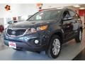 2011 Pacific Blue Kia Sorento LX V6  photo #2