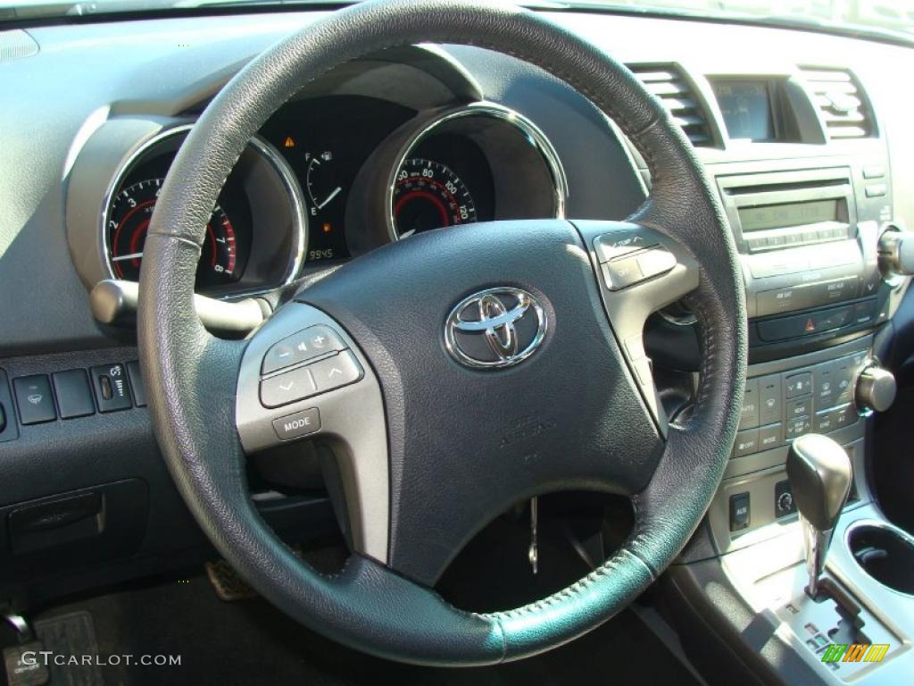 2010 Highlander SE 4WD - Black / Black photo #27