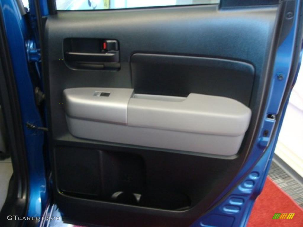 2007 Tundra SR5 TRD Double Cab 4x4 - Blue Streak Metallic / Graphite Gray photo #24