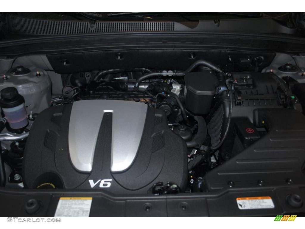 2011 Sorento EX V6 AWD - Titanium Silver / Black photo #20