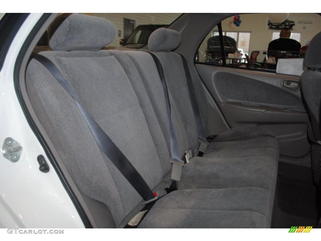 Dark Charcoal Interior 2001 Chevrolet Prizm LSi Photo #45912012