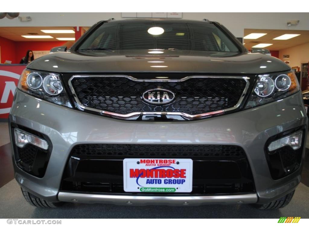 2011 Sorento SX V6 AWD - Titanium Silver / Black photo #10