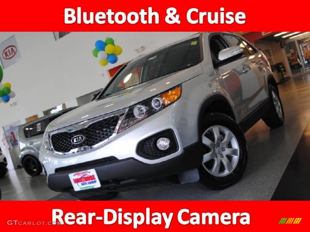 2011 Sorento LX - Bright Silver / Black photo #1