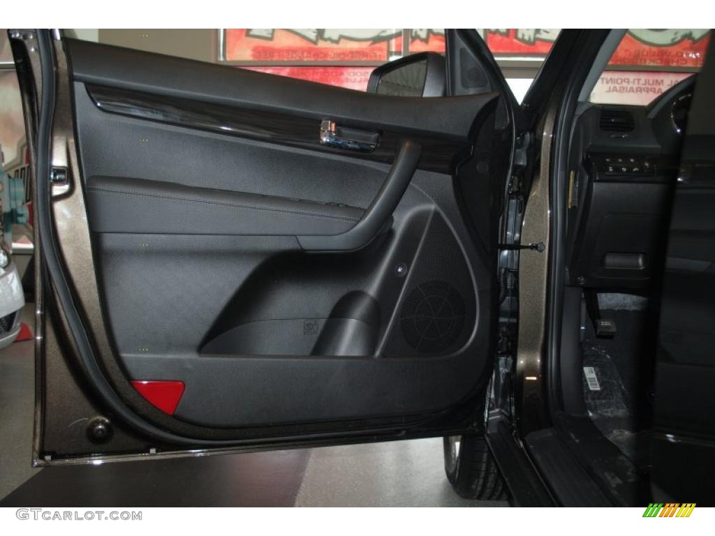 2011 Sorento EX V6 AWD - Java Brown / Black photo #45