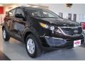 2011 Black Cherry Kia Sportage   photo #8