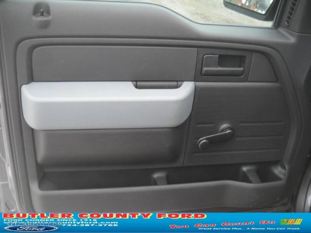 2011 F150 XL Regular Cab 4x4 - Sterling Grey Metallic / Steel Gray photo #7